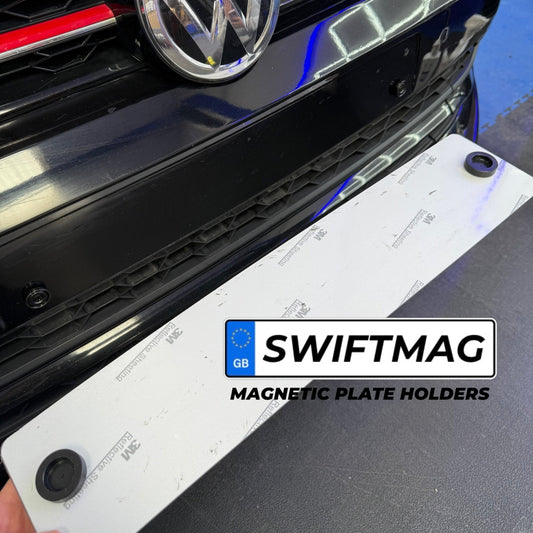 SWIFTMAG Magnetic Removable Numberplate Kit