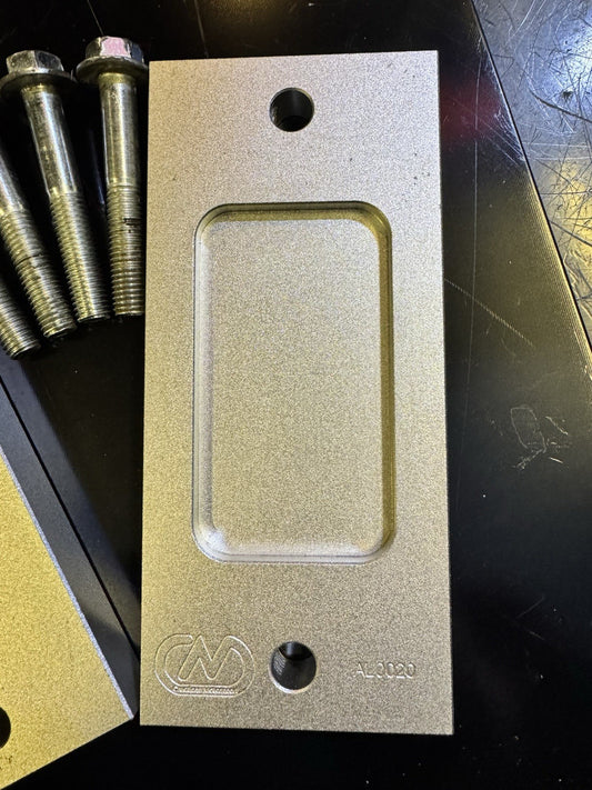 20mm ENGINE SPACERS FOR 1.8T & 1.9TDI AUDI A3 VW GOLF SKODA OCTAVIA SEAT LEON