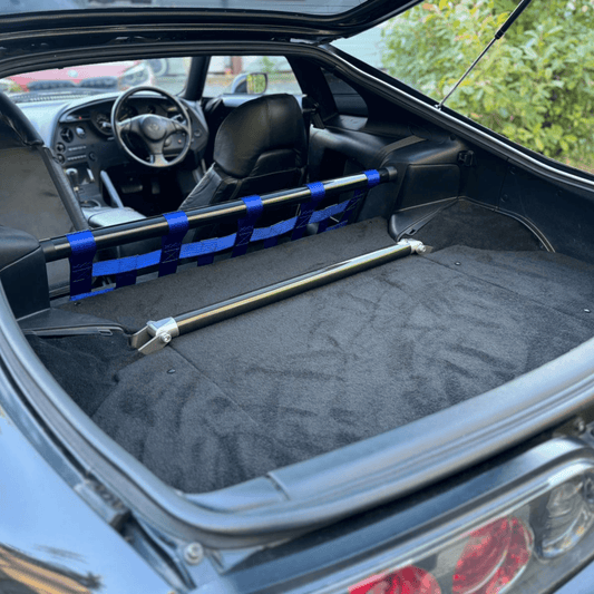 Toyota Mk4 Supra Strut bar and Cargo net