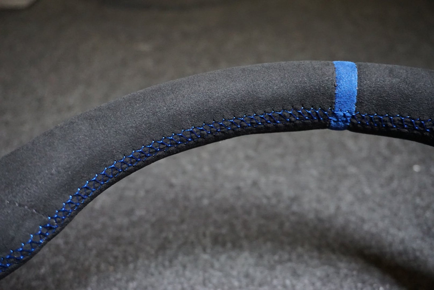 Volkswagen Polo MK6 AW1 Bespoke Custom Alcantara / Leather Steering Wheel (CUSTOM / GTI / R Line / GT 2018 - 2021 Models)