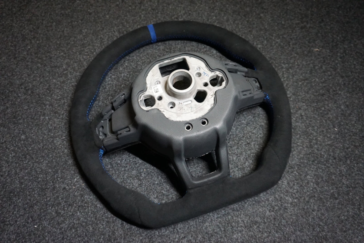 Volkswagen Golf MK7 / MK7.5 Bespoke Custom Alcantara / Leather Steering Wheel (CUSTOM / GTI / GTD / R-Line / R 2013 - 2020 Models)