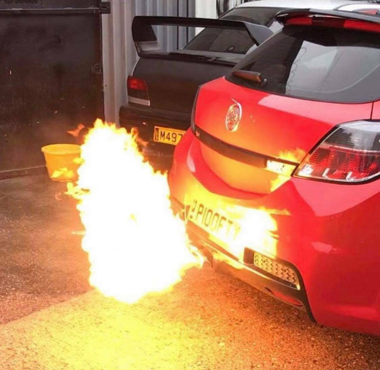 NKE V2 Dual Exhaust Flamer Kit