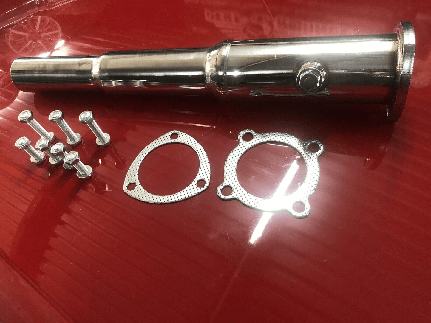 3″ Exhaust Decat Downpipe – VW Golf MK4 / Bora / Audi A3 / TT / Skoda Octavia / Seat Leon 1.8T 00-04