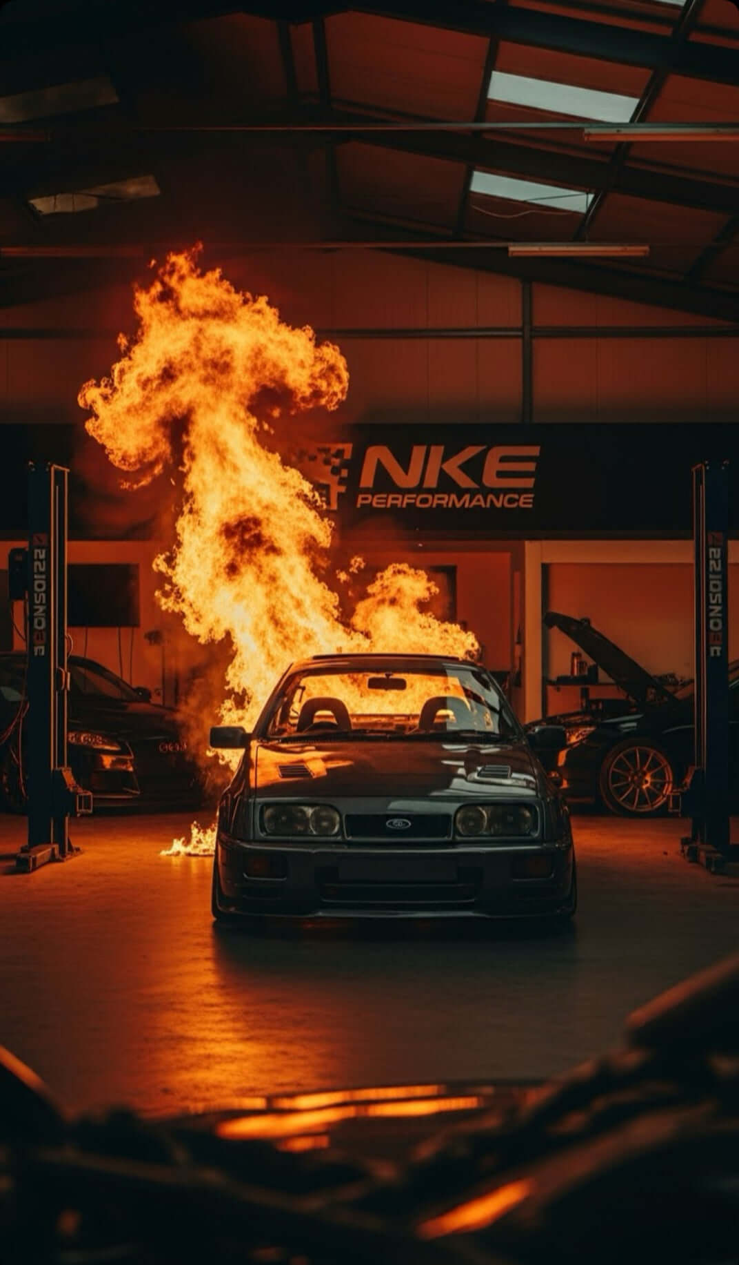 Ford Sierra Single Flamer Kit - Performance Exhaust Flamer Kit | NKE Performance UK