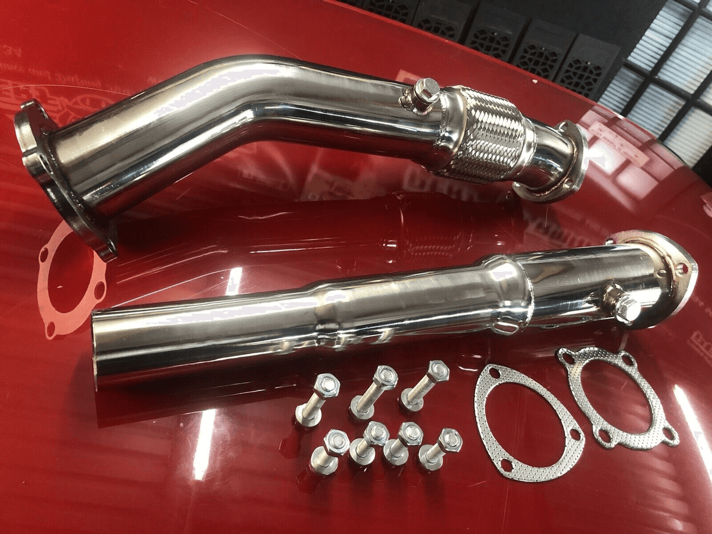 3″ Exhaust Decat Downpipe – VW Golf MK4 / Bora / Audi A3 / TT / Skoda Octavia / Seat Leon 1.8T 00-04
