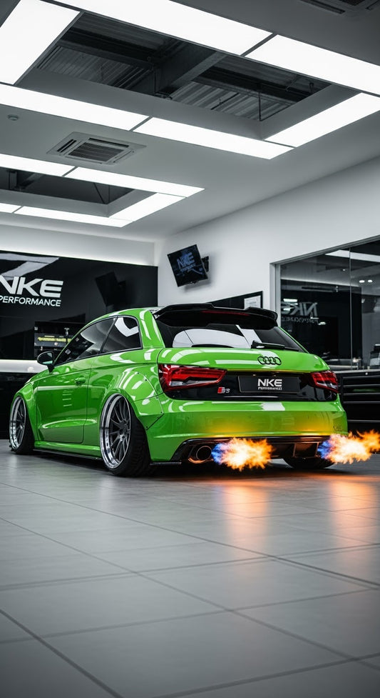 Audi S1 Dual Flamer Kit - Performance Exhaust Flamer Kit | NKE Performance UK