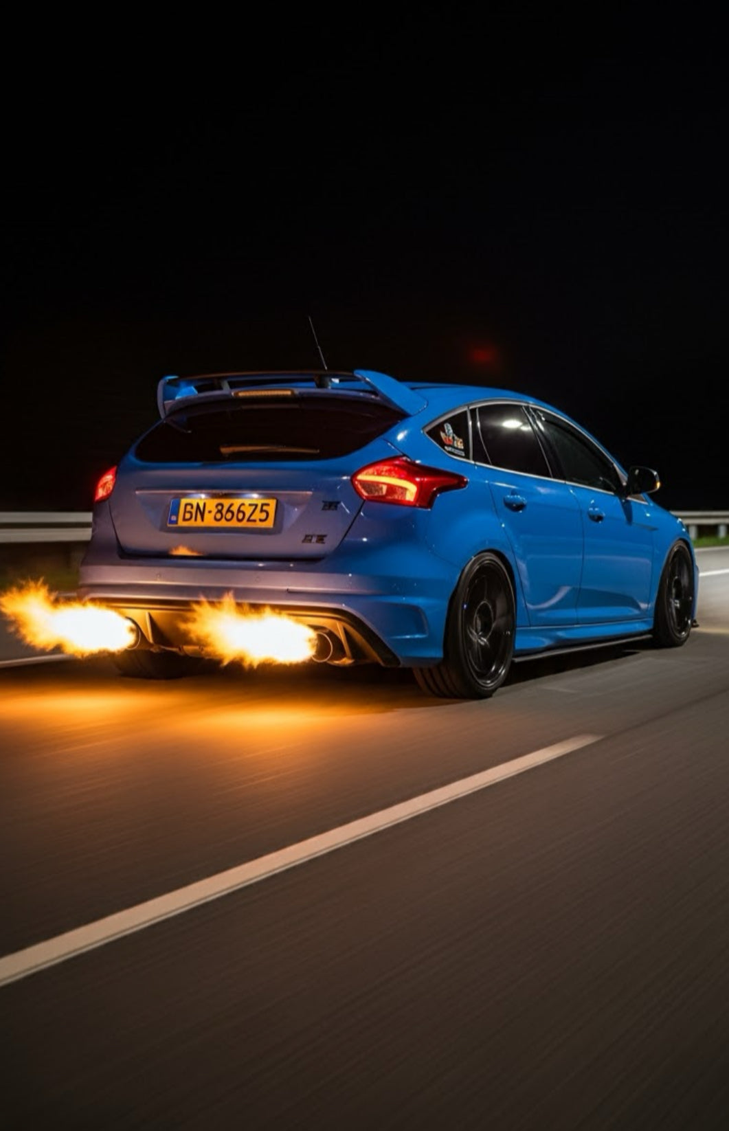 Ford Focus RS Mk3 Dual Flamer Kit - Performance Exhaust | NKE Performance