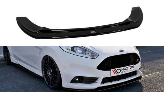 Maxton Design Front Splitter V.2 for Ford Fiesta MK7.5 ST 180 (2013-2017)