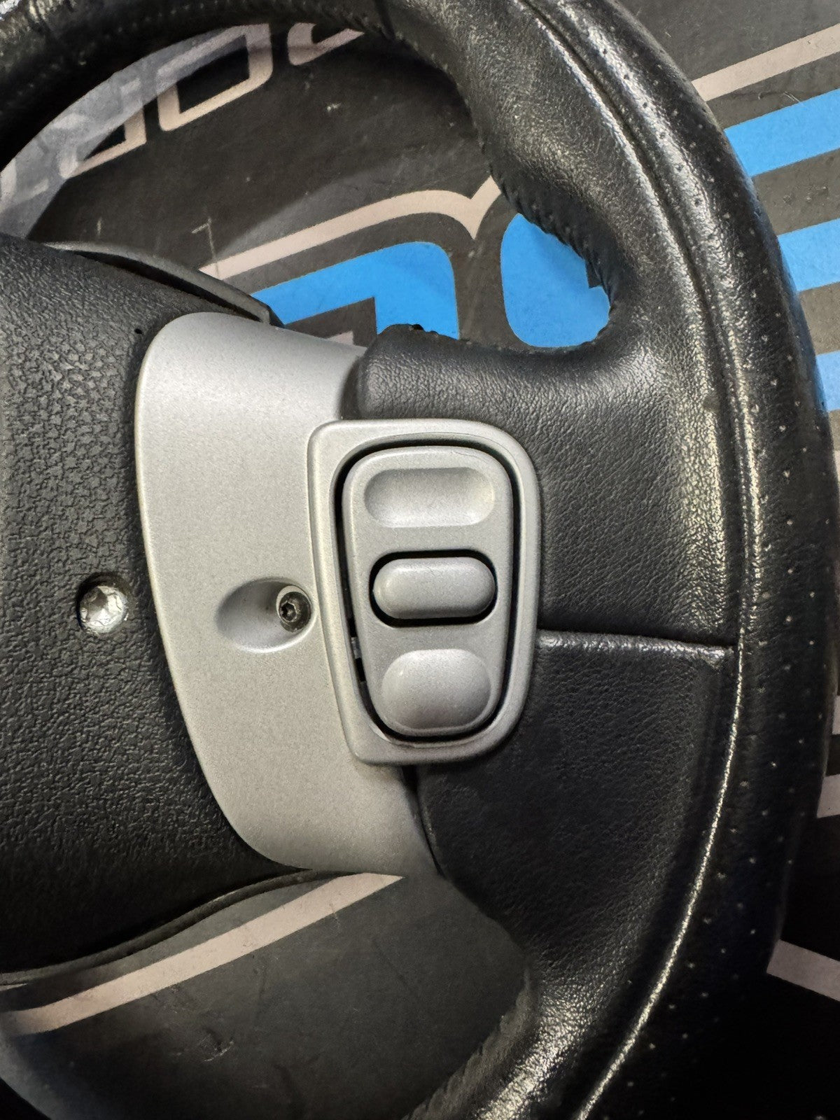 Mini R50 R53 Steering Wheel Multifunction Perforated Leather Cooper S Sport R52