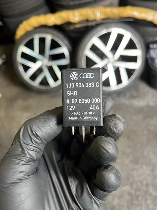 Fuel Pump Relay 409 For VW Golf MK4 Bora Audi Seat Skoda 1J0906383C 