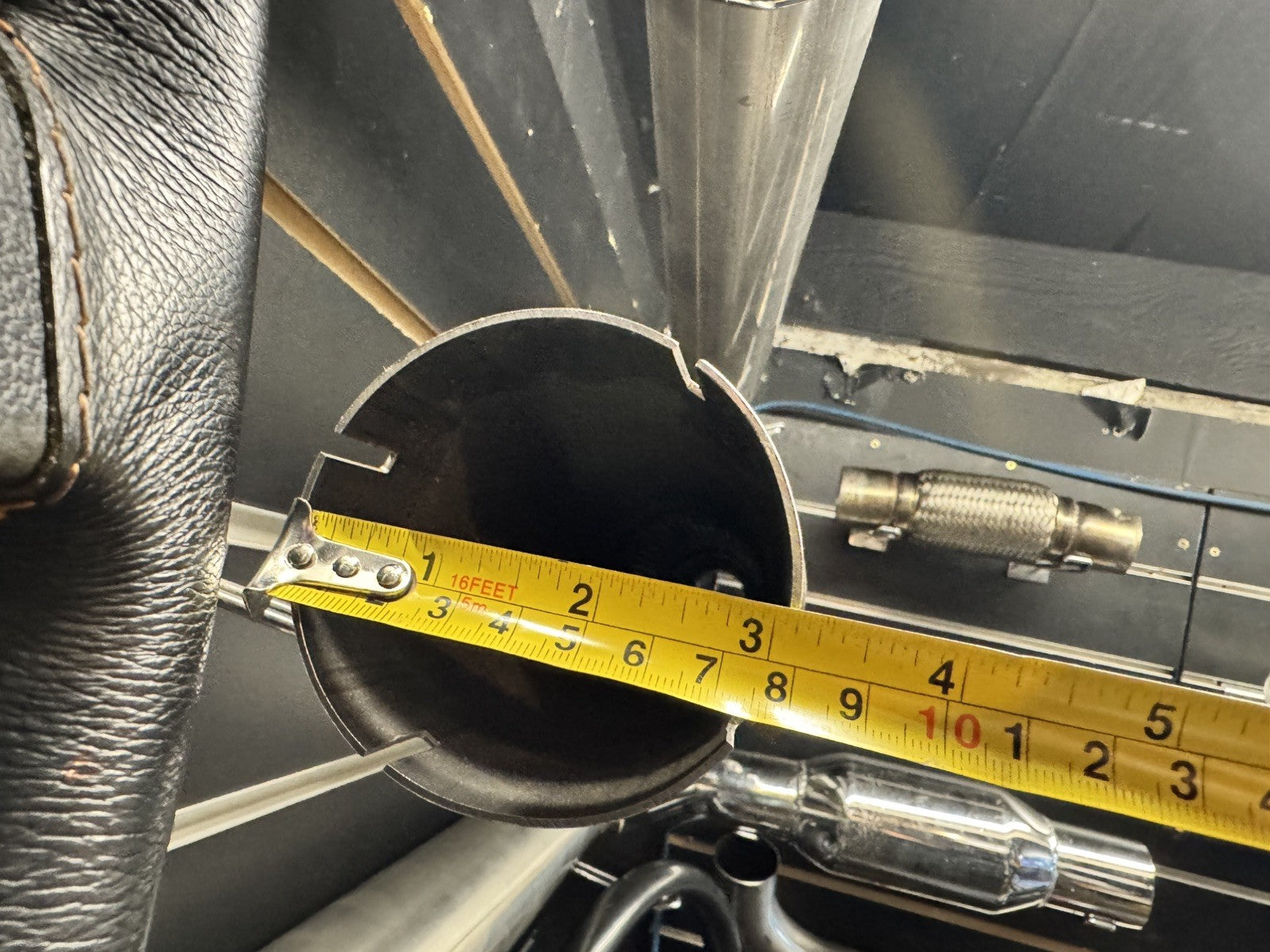 VW Golf Mk5 MK6 GTI FSI Stainless Steel Exhaust Pipe 76.2mm 3 Inch