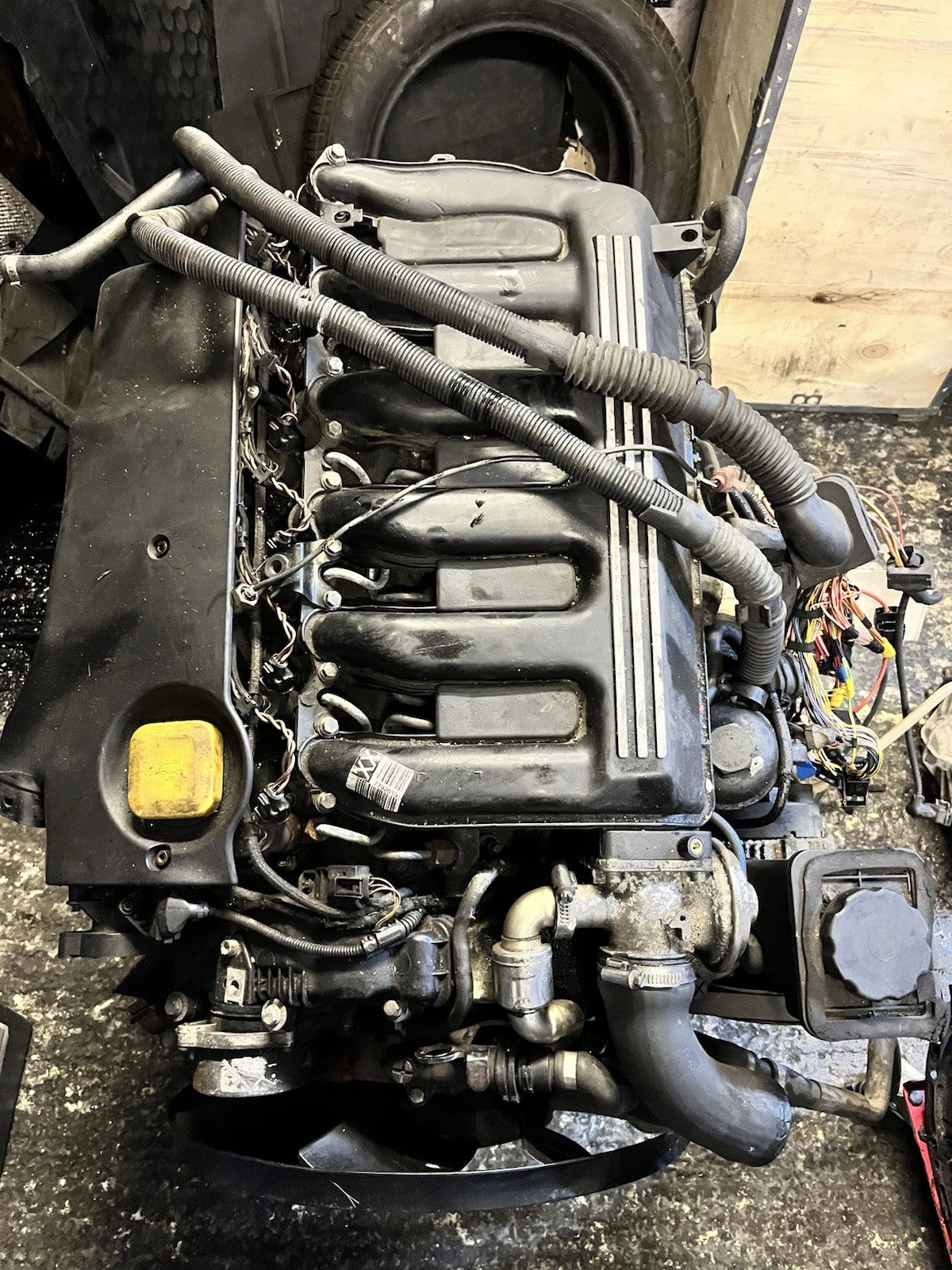 LAND ROVER RANGE ROVER L322 BMW X5 M57D30 ENGINE 3.0 DIESEL COMPLETE 2002-2007