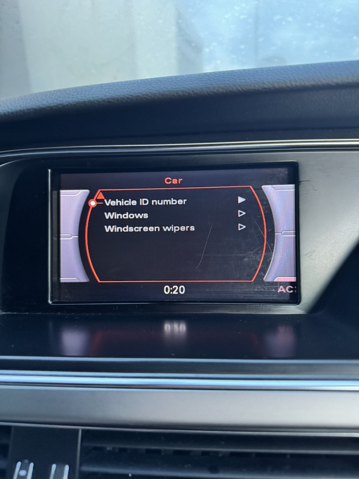 GENUINE AUDI A5 8T MONITOR DISPLAY SCREEN UNIT 8T0 919 603F