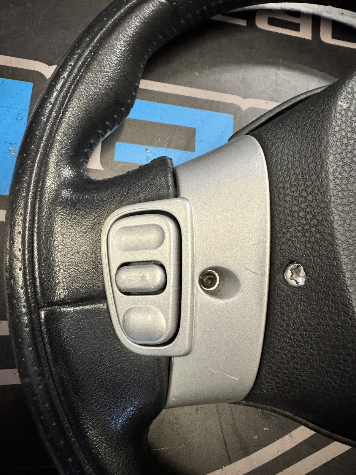 Mini R50 R53 Steering Wheel Multifunction Perforated Leather Cooper S Sport R52