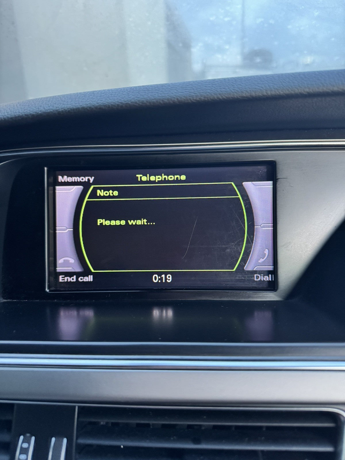 GENUINE AUDI A5 8T MONITOR DISPLAY SCREEN UNIT 8T0 919 603F