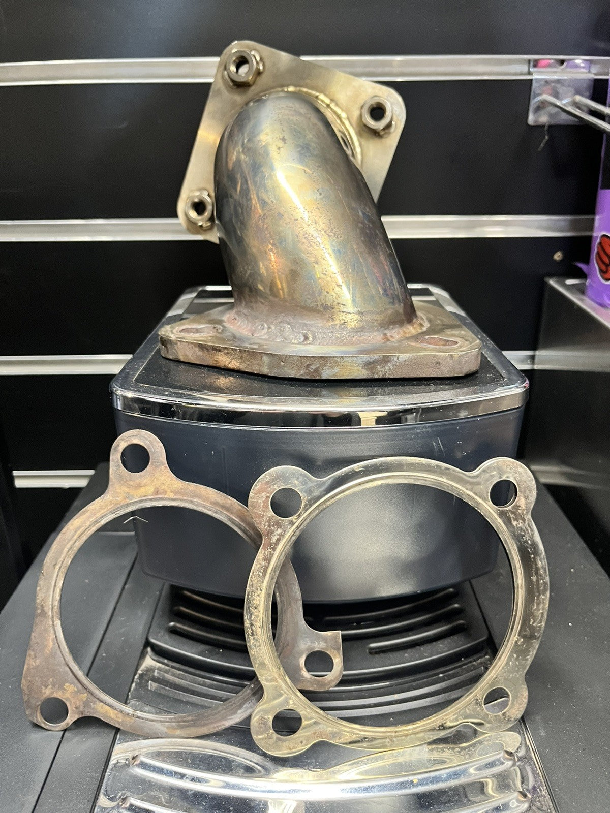 Audi VW Skoda Seat 20VT1.8Turbo K03 TO K04 Downpipe Adapter Borgwarner 