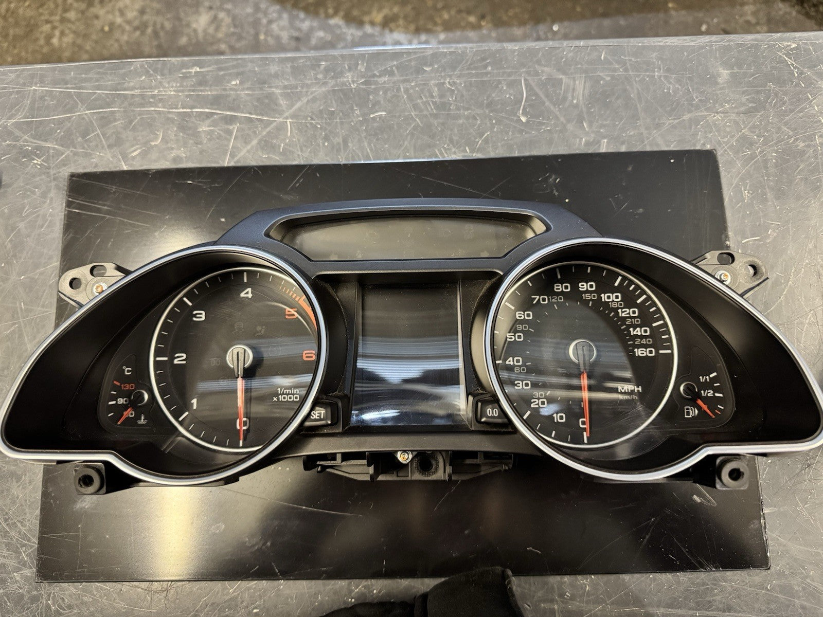 AUDI A5 2.0 TDI S-LINE B8 8T 2012 SPEEDOMETER INSTRUMENT CLUSTER SPEEDO