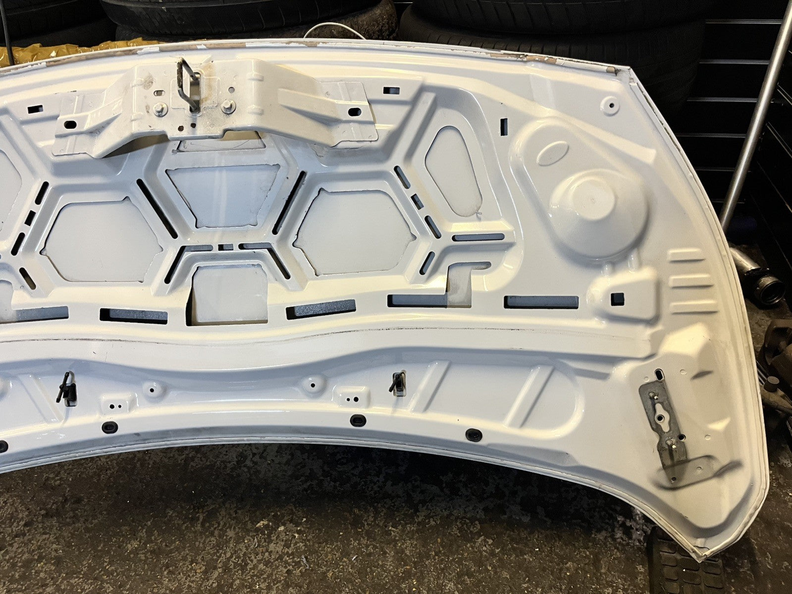 2015 FORD TRANSIT CONNECT 1.5 TURBO DIESEL MK2 FRONT BONNET WHITE