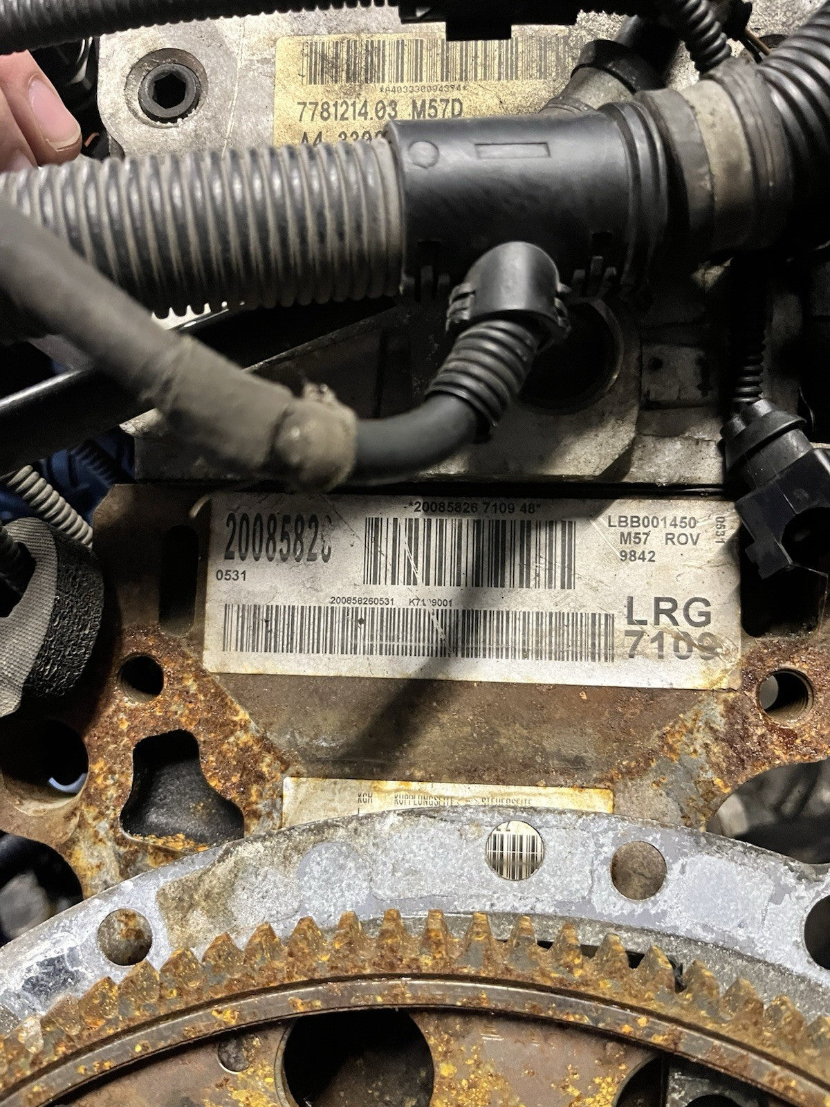 LAND ROVER RANGE ROVER L322 BMW X5 M57D30 ENGINE 3.0 DIESEL COMPLETE 2002-2007