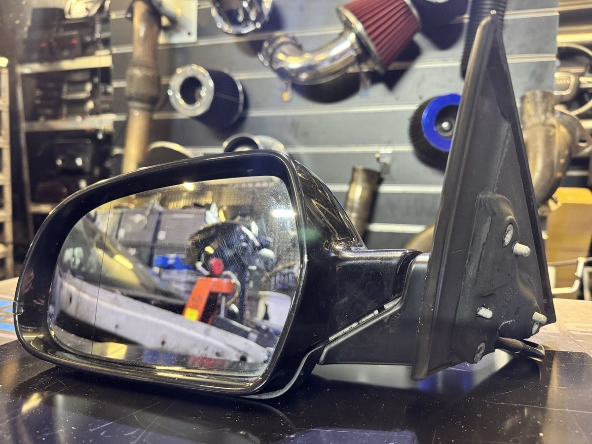 2012 AUDI A5 2.0 TDI S-LINE CONVERTIBLE PASSENGER WING MIRROR NEARSIDE BLACK