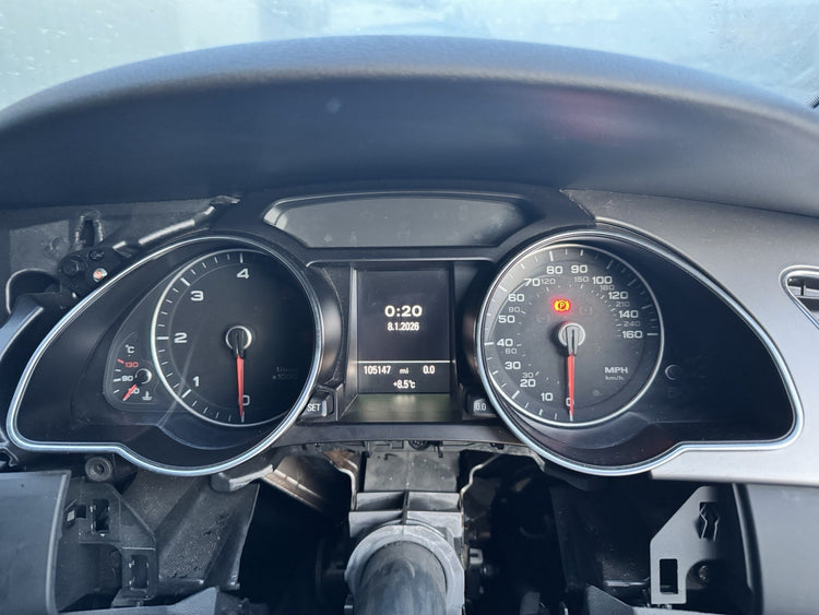 AUDI A5 2.0 TDI S-LINE B8 8T 2012 SPEEDOMETER INSTRUMENT CLUSTER SPEEDO