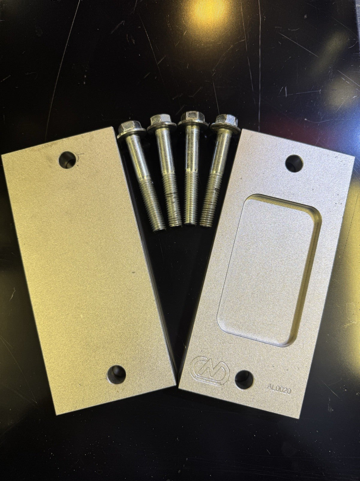 20mm ENGINE SPACERS FOR 1.8T & 1.9TDI AUDI A3  VW GOLF  SKODA OCTAVIA  SEAT LEON