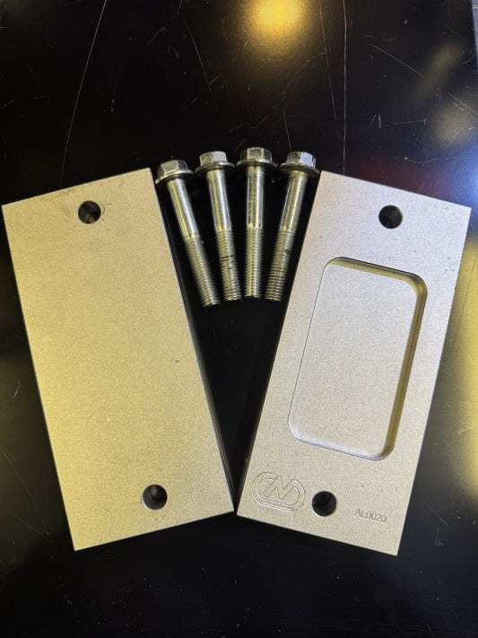 20mm ENGINE SPACERS FOR 1.8T & 1.9TDI AUDI A3  VW GOLF  SKODA OCTAVIA  SEAT LEON