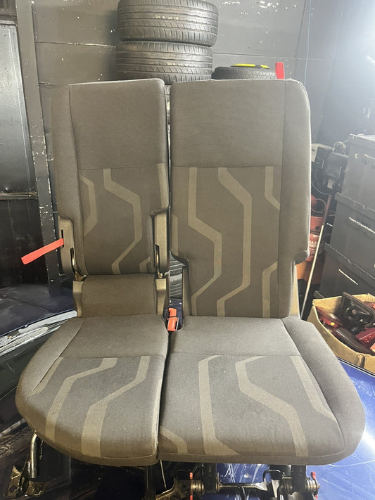 2015 FORD TRANSIT CONNECT MK2 NS LEFT PASSENGERS FRONT SEATS TWIN DOUBLE SEATS