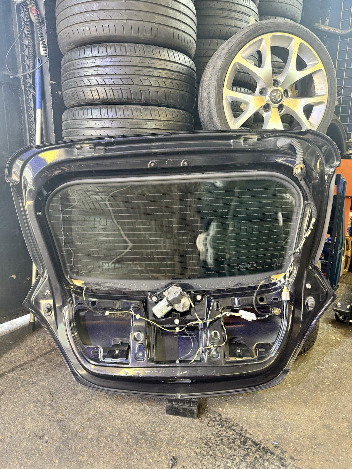 Vauxhall Corsa D VXR Bootlid Complete With Spoiler Black