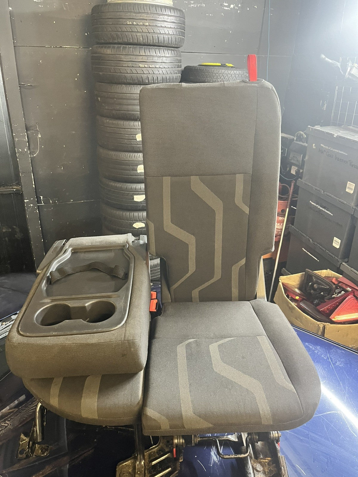 2015 FORD TRANSIT CONNECT MK2 NS LEFT PASSENGERS FRONT SEATS TWIN DOUBLE SEATS