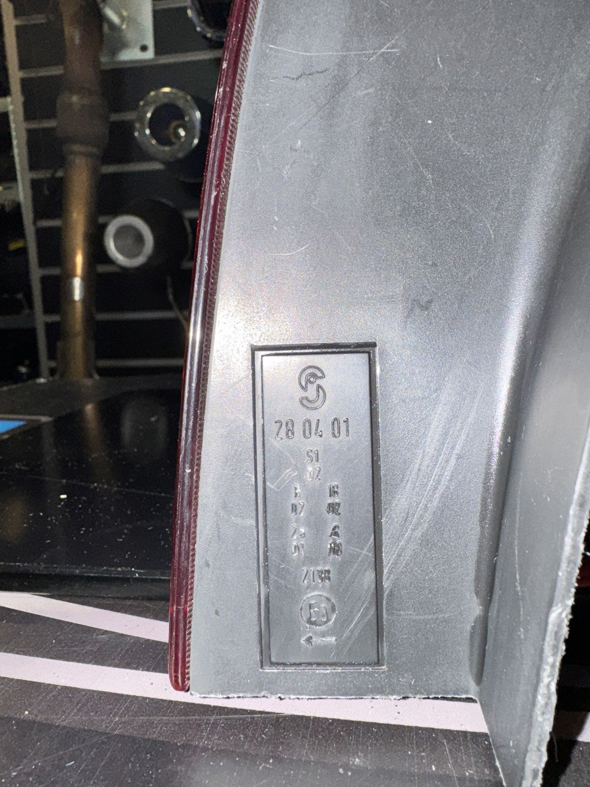 Audi A3 Rear Light Left 03-08 Lamp Passenger Near Side 3 Door N/S OEM