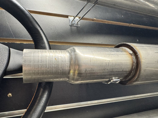 VW Golf Mk5 MK6 GTI FSI Stainless Steel Exhaust Pipe 76.2mm 3 Inch