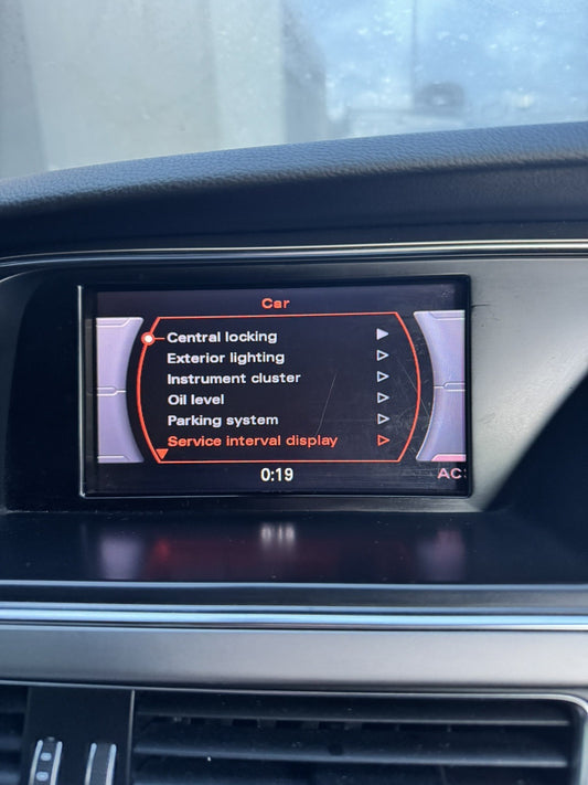 GENUINE AUDI A5 8T MONITOR DISPLAY SCREEN UNIT 8T0 919 603F