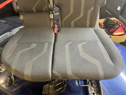 2015 FORD TRANSIT CONNECT MK2 NS LEFT PASSENGERS FRONT SEATS TWIN DOUBLE SEATS