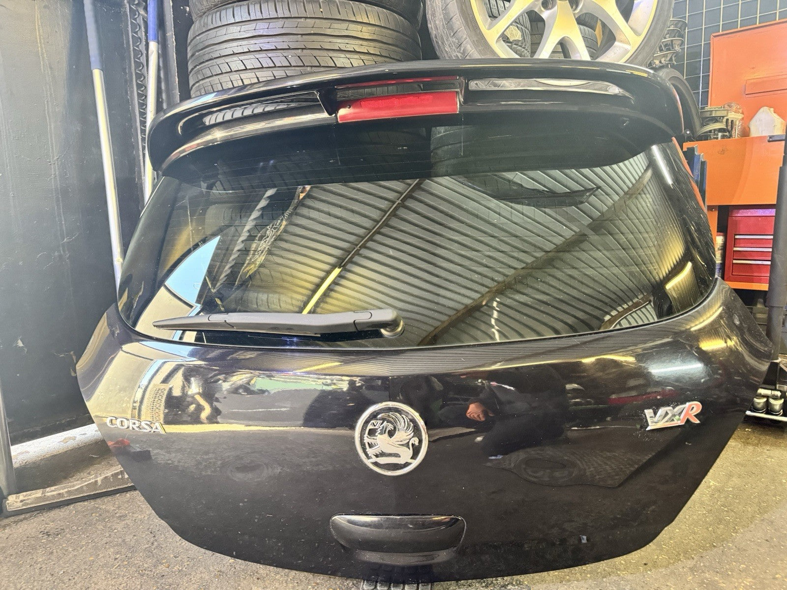 Vauxhall Corsa D VXR Bootlid Complete With Spoiler Black
