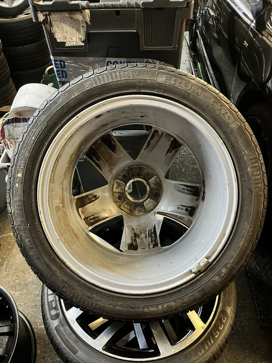 VOLKSWAGEN PASSAT B6 GENUINE 17" ALLOY WHEEL 235/45ZR17 3C0601025E BORBET SILVER