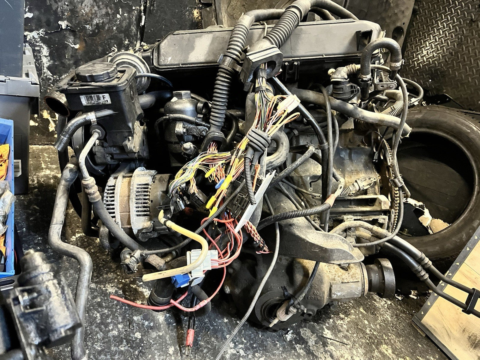 LAND ROVER RANGE ROVER L322 BMW X5 M57D30 ENGINE 3.0 DIESEL COMPLETE 2002-2007