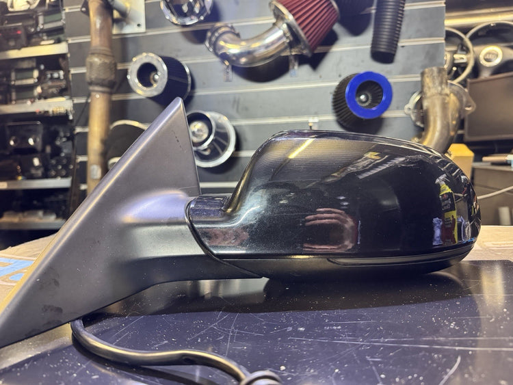 2012 AUDI A5 2.0 TDI S-LINE CONVERTIBLE PASSENGER WING MIRROR NEARSIDE BLACK