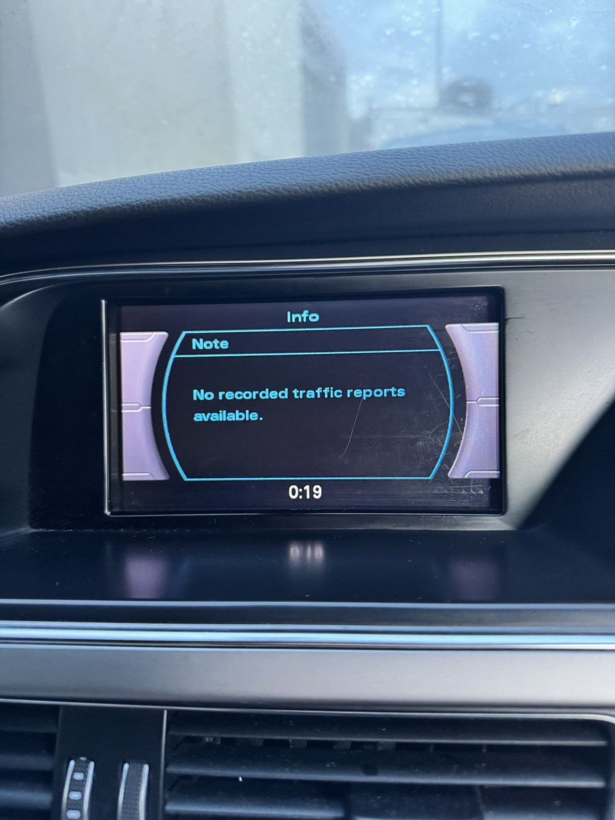 GENUINE AUDI A5 8T MONITOR DISPLAY SCREEN UNIT 8T0 919 603F