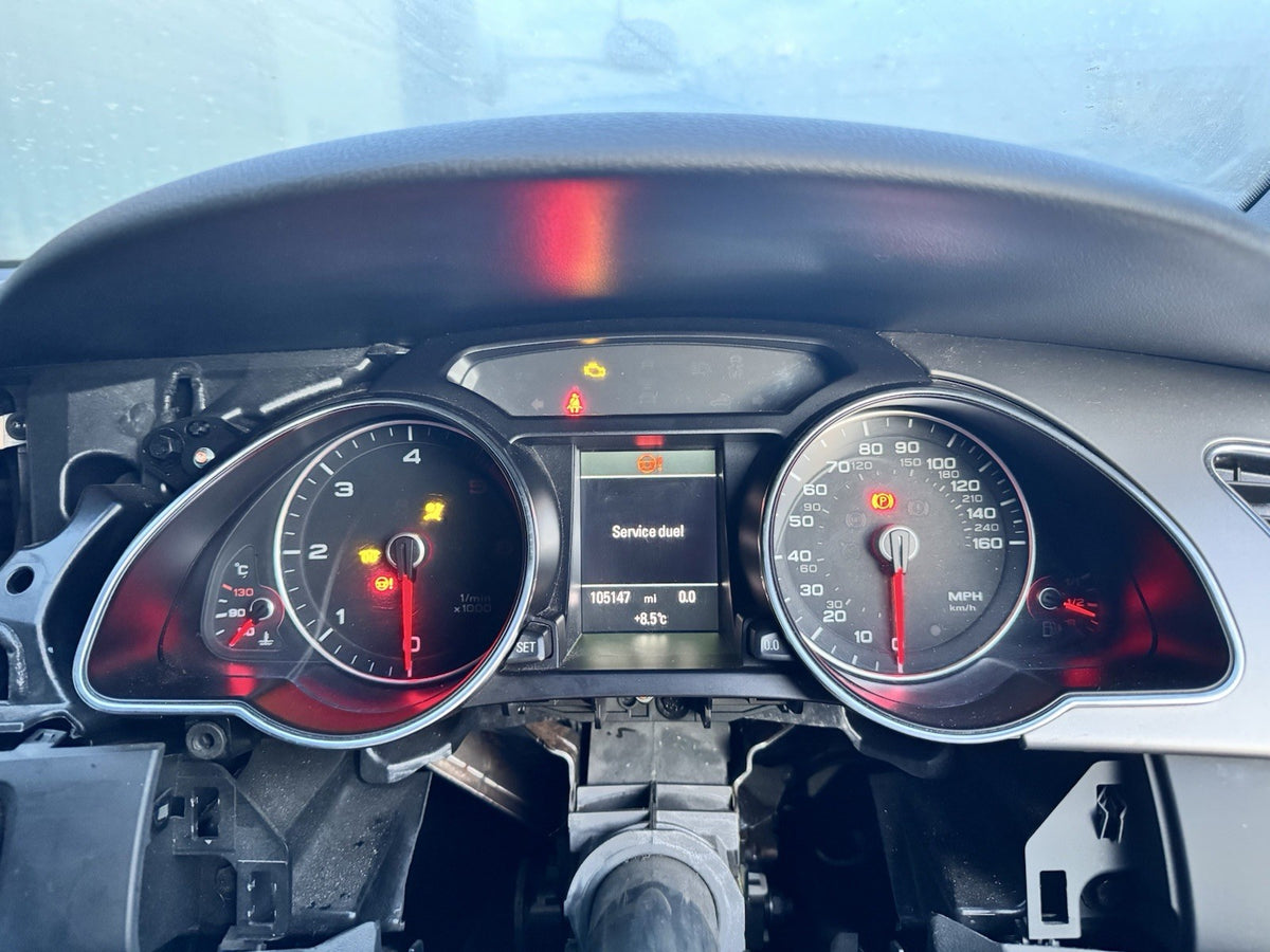 AUDI A5 2.0 TDI S-LINE B8 8T 2012 SPEEDOMETER INSTRUMENT CLUSTER SPEEDO