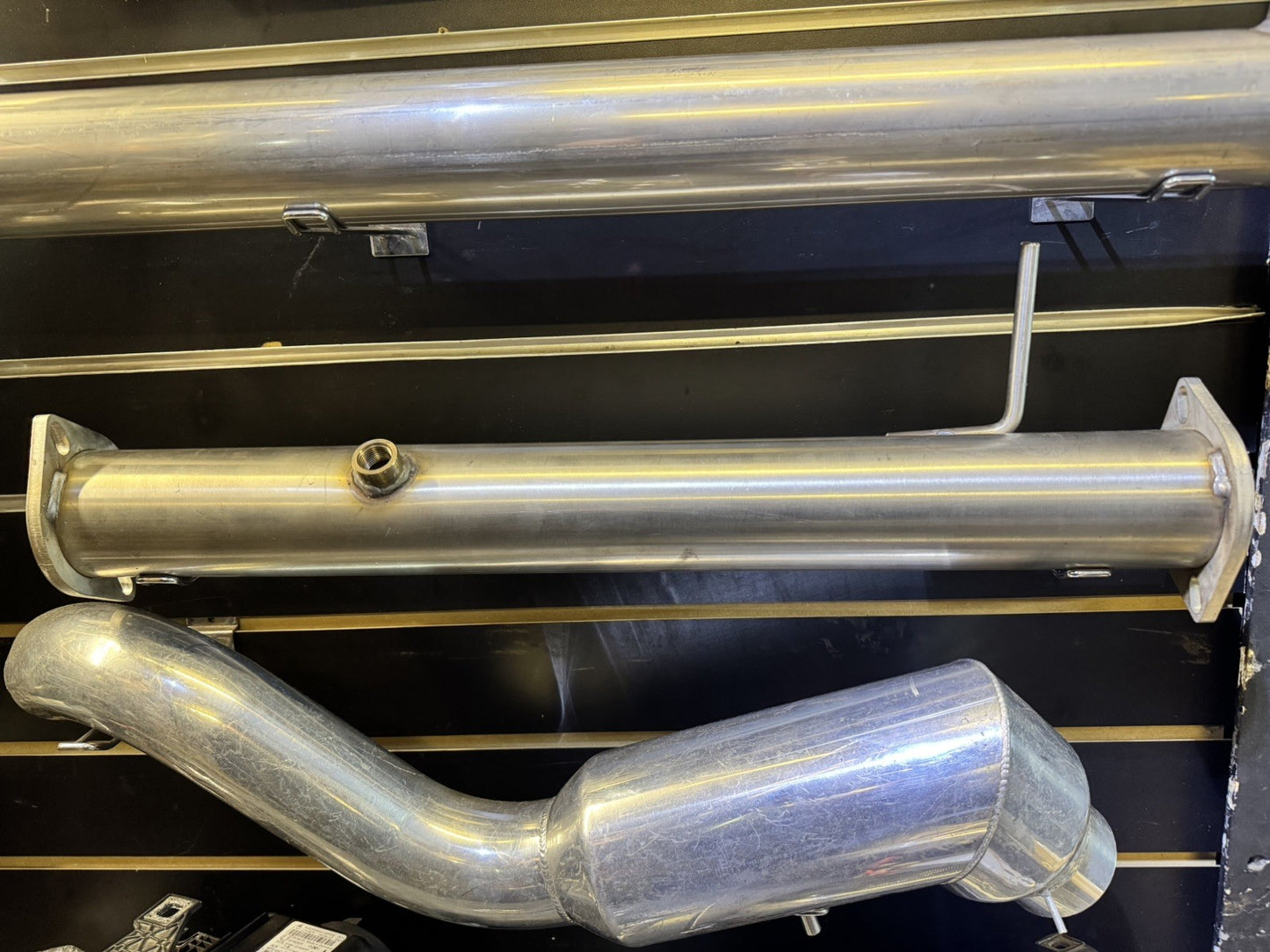 3" STAINLESS EXHAUST DECAT DE CAT PIPE FOR FORD FOCUS MK2 RS