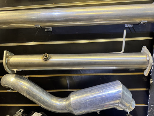 3" STAINLESS EXHAUST DECAT DE CAT PIPE FOR FORD FOCUS MK2 RS