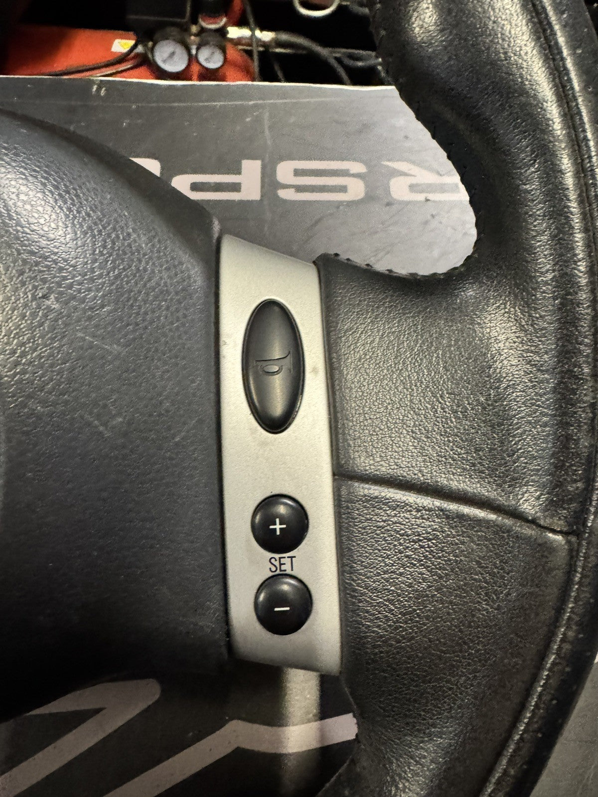 Mini R50 R53 Steering Wheel Multifunction Perforated Leather Cooper S Sport R52