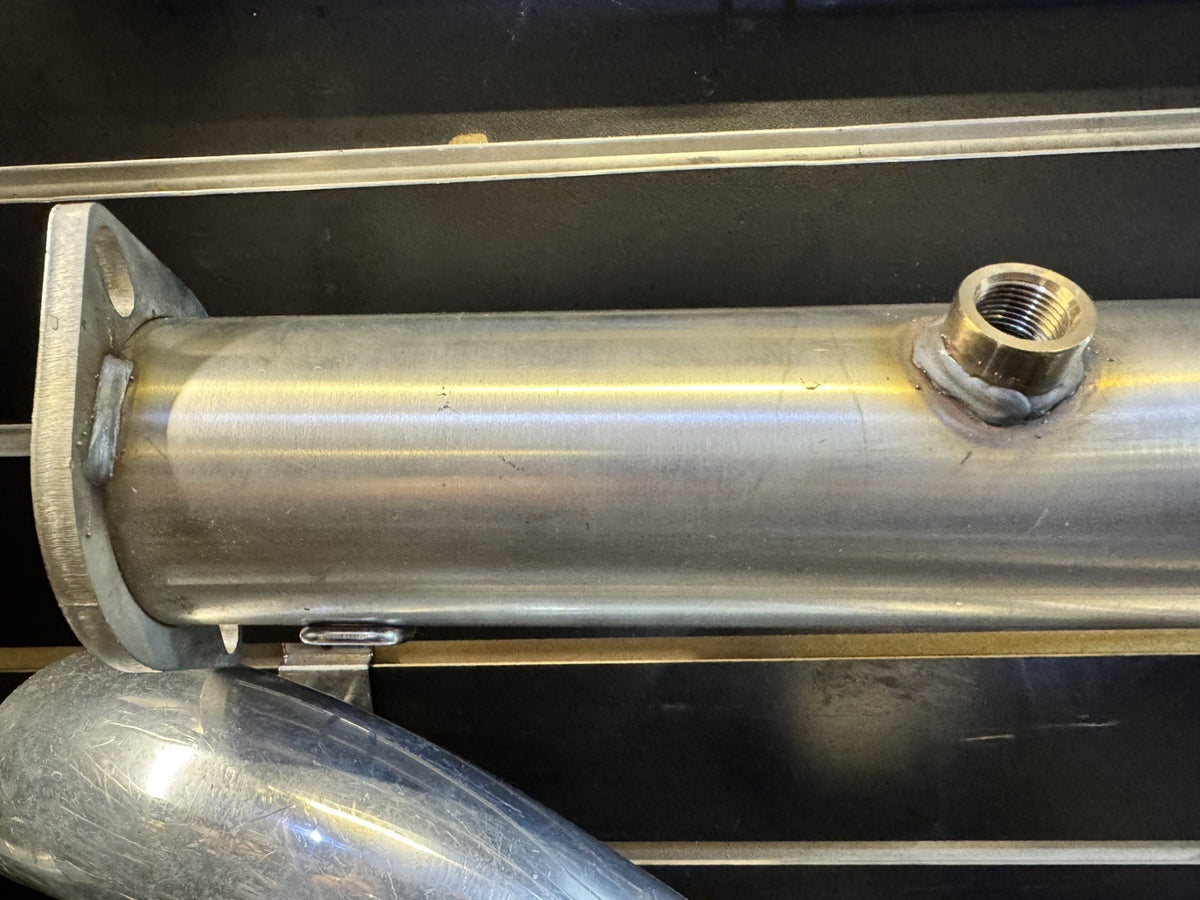 3" STAINLESS EXHAUST DECAT DE CAT PIPE FOR FORD FOCUS MK2 RS