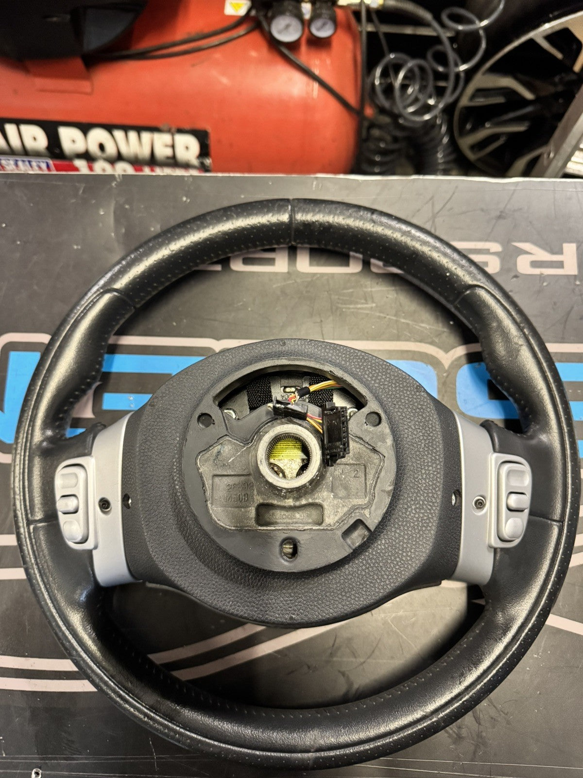 Mini R50 R53 Steering Wheel Multifunction Perforated Leather Cooper S Sport R52