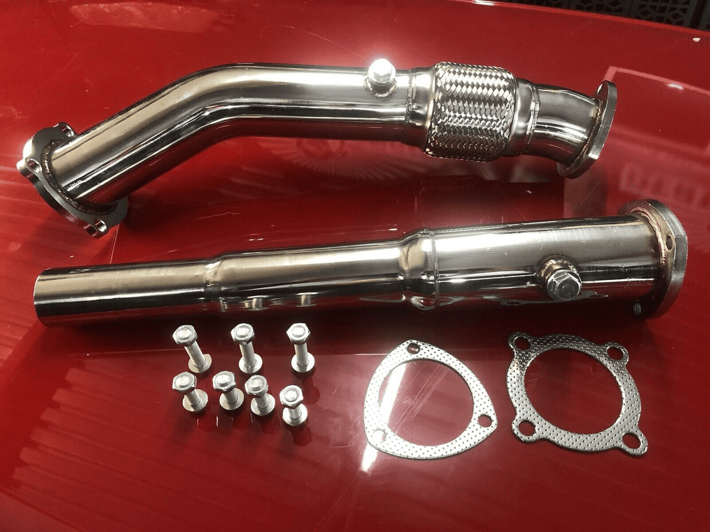 3″ Exhaust Decat Downpipe – VW Golf MK4 / Bora / Audi A3 / TT / Skoda Octavia / Seat Leon 1.8T 00-04