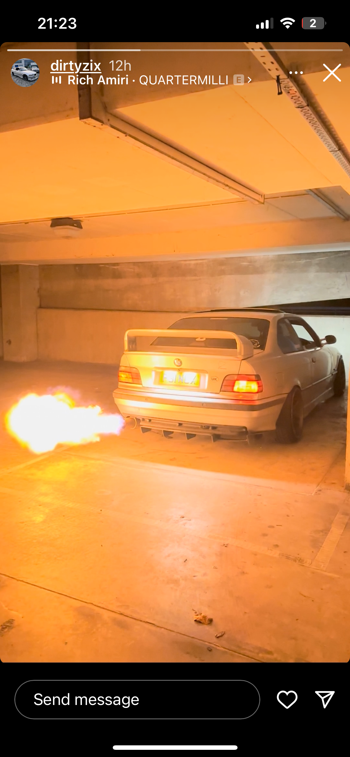 NKE V2 Single Exhaust Flamer Kit
