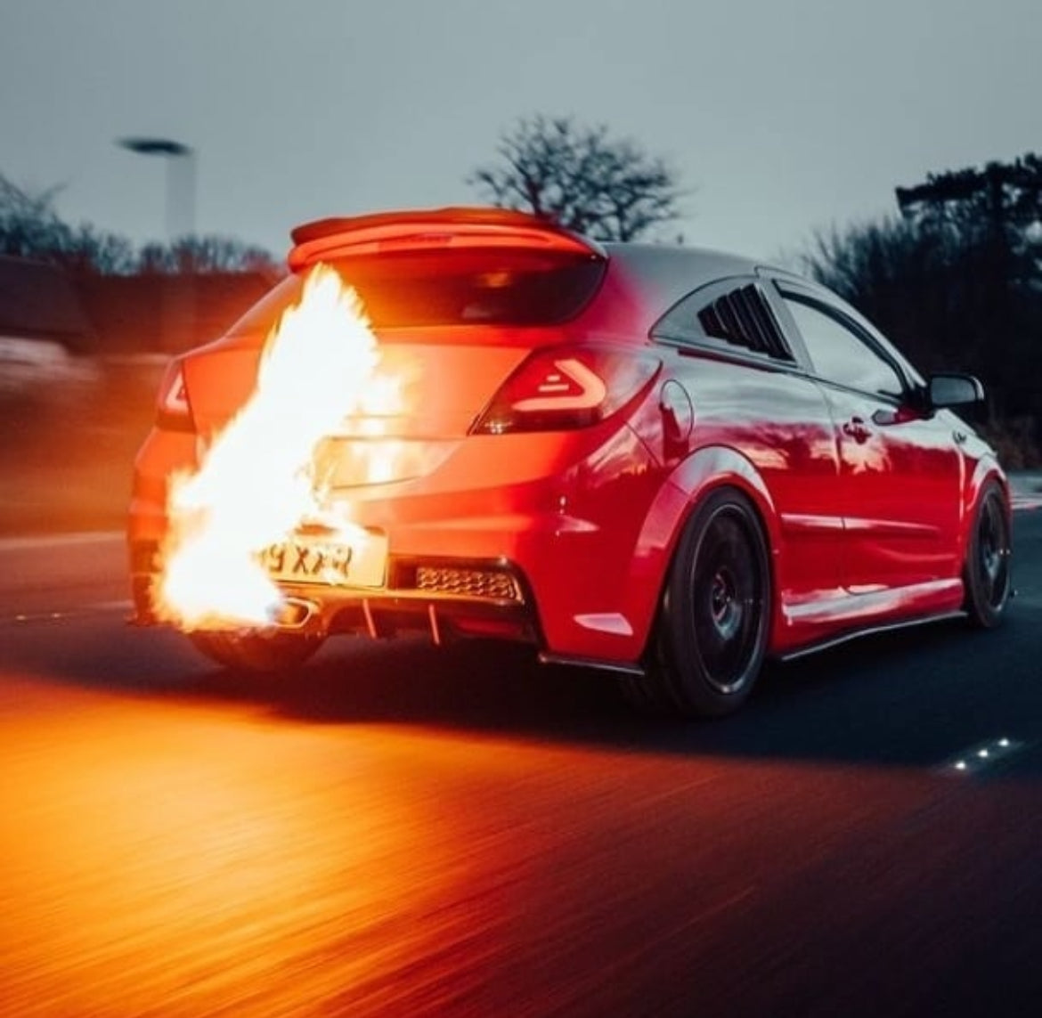 NKE Quad Exhaust ‘V2’ NKE Flamer Kit – Universal Flame Kit UK | Flame Thrower for Petrol Cars