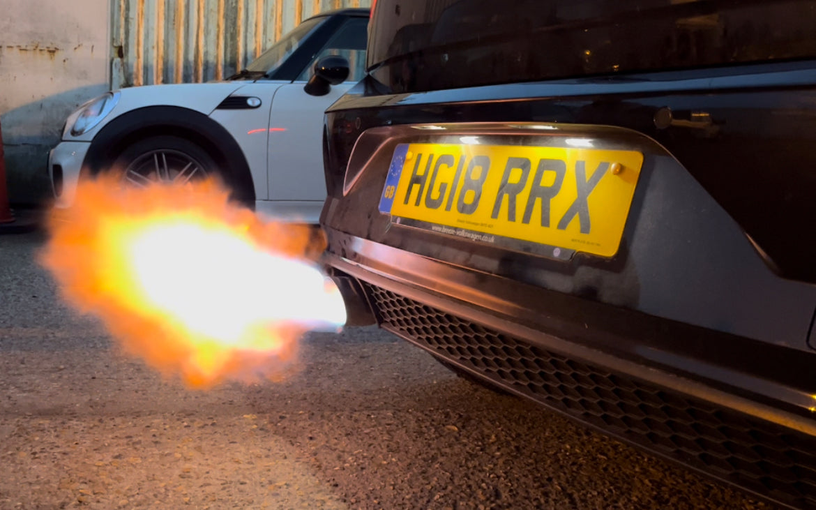 NKE Quad Exhaust ‘V2’ NKE Flamer Kit – Universal Flame Kit UK | Flame Thrower for Petrol Cars