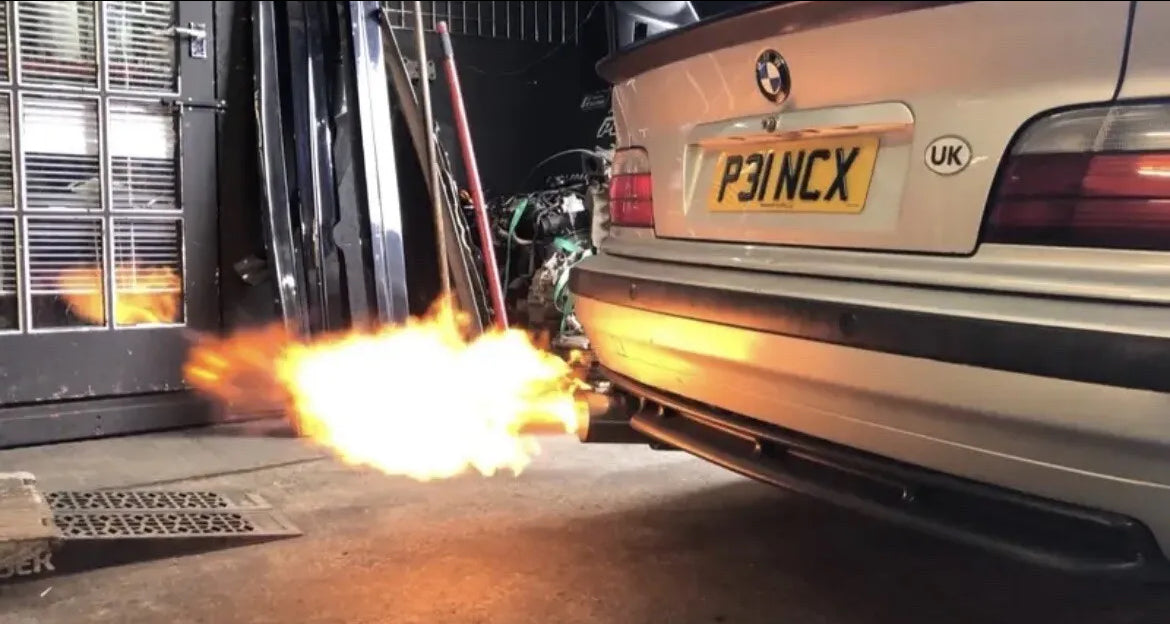 NKE V2 Single Exhaust Flamer Kit